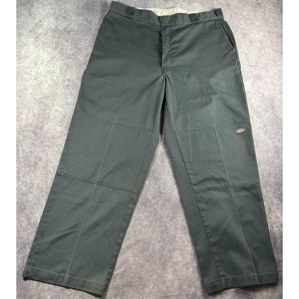 Vintage Y2K Dickies 85283 Double Knee Work Pants‎ Men 40x31 Gray